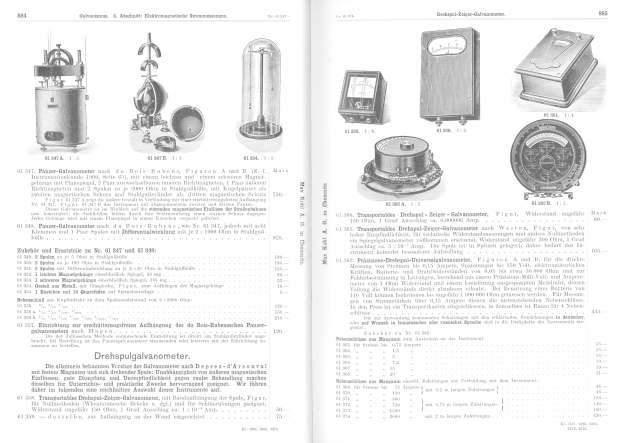 Offenes Buch mit Bildern verschiedener elektronischer Geräte und begleitendem Text auf seinen Seiten.